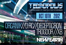 10.10.12 Tecropolis Second Wednesdays at New Earth Music Hall