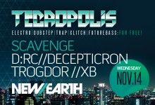 11.14.12 Tecropolis Second Wednesdays at New Earth Music Hall