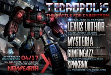 04.17.13 Tecropolis: The Battle for Cybertron at New Earth Music Hall