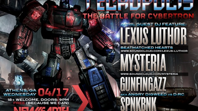 04.17.13 Tecropolis: The Battle for Cybertron at New Earth Music Hall