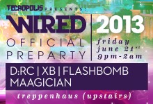 06.21.13 Tecropolis Presents: The Official Wired Preparty at Treppenhaus